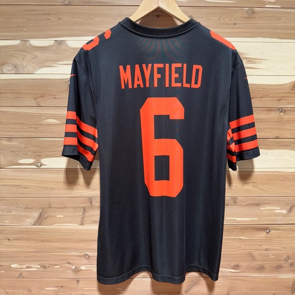 Nike On Field Dri-Fit Baker Mayfield #6 Cleveland Browns NFL Football Jersey L - Picture 1 of 9
